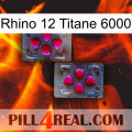 Rhino 12 Titanium 6000 15